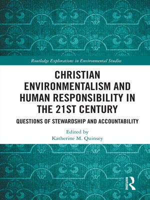cover image of Christian Environmentalism and Human Responsibility in the 21st Century